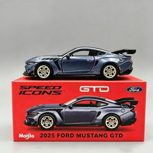 Load image into Gallery viewer, Maisto 1:64 Purple 2025 Mustang GTD Sports Open Model Diecast Metal Car New Collection
