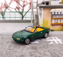 Load image into Gallery viewer, HJ 1:64 Green JDM MX5 Miata Eunos Roadster Sports Model Diecast Metal Car New