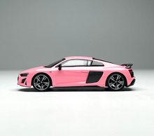 Load image into Gallery viewer, Masdi 1:64 Pink 2022 R8 V10 Coupe Sports Model Diecast Metal Car New Collection