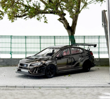 Load image into Gallery viewer, CM 1:64 Plating Black Impreza STI Varis Sports Model Diecast Metal Car New Collection