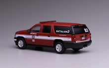 Load image into Gallery viewer, 1:64 596 Red Fire Suburban CV Crown Victoria Model Diecast Metal Car New Collection