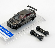 Load image into Gallery viewer, CM 1:64 Plating Black Impreza WRX Varis Sports Model Diecast Metal Car New Collection