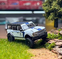 Load image into Gallery viewer, Shadow 1:64 White #1 Bronco ORV SUV 4 Doors Sports Model Diecast Metal Car New Collection