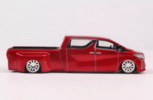 Load image into Gallery viewer, GCD 1:64 Red Alphard Pickup Truck VIP Sports Model Diecast Metal Car New