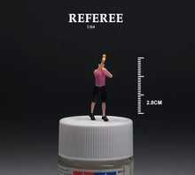 Load image into Gallery viewer, 1:64 Painted Figure Mini Model Miniature Resin Diorama Sand People Referee Man
