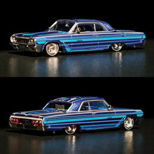 Load image into Gallery viewer, 97M 1:64 Blue 1964 Impala SS Lowrider Sports Model Diecast Metal Car New Collection
