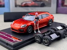 Load image into Gallery viewer, Liberty 1:64 Orange Panamera Turbo S Figure Sports Model Diecast Metal Car New Collection