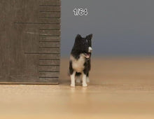 Load image into Gallery viewer, 1:64 Painted Figure Model Miniature Resin Diorama Sand Cute Pet Puppy Dot Toy