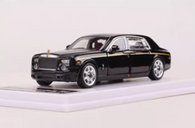 Load image into Gallery viewer, DCM 1:64 Black Phantom VII Luxury Sedan Sports Model Diecast Metal Car New Collection