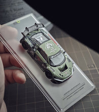 Load image into Gallery viewer, Kilo 1:64 Green R8 LMS GT3 EVO Widebody Sports Model Diecast Metal Car New Collection