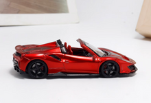 Load image into Gallery viewer, TPC 1:64 Red Novitec 488 Convertible Sports Model Diecast Metal Car New Collection