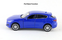 Load image into Gallery viewer, WELLY 1:36 Blue Levante SUV Sports Model Diecast Toy Metal Car BN