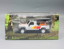 Load image into Gallery viewer, AB 1:64 White Cab Land Cruiser LC79 Pickup Truck Model Diecast Metal Car New Collection