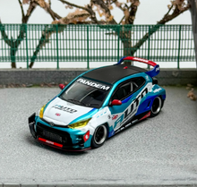 Load image into Gallery viewer, Fuji 1:64 Blue JDM GR Yaris Pandem Hatchback Sport Model Diecast Metal Car New Collection