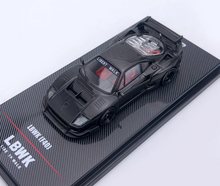 Load image into Gallery viewer, Inno 1:64 Black Carbon F40 LM LBWK Racing Sports Model Diecast Metal Car New