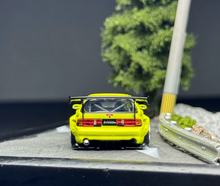 Load image into Gallery viewer, Tarmac 1:64 Yellow RX-7 FC3s Widebody Sports Model Diecast Metal Car New Collection