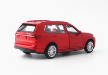 Load image into Gallery viewer, CCA 1:44 Red BMW X7 SUV Sports Model Toy Diecast Metal Car BN