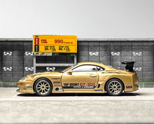 Load image into Gallery viewer, MINIGT 1:64 Gold Supra A80 Top Secret GT-300 Sport Model Diecast Metal Car BN