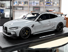 Load image into Gallery viewer, GTspirit 1:18 Gray M4 G82 Coupe Racing Sports Model Diecast Resin Car New