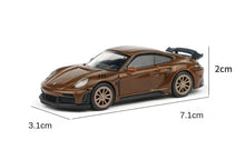 Load image into Gallery viewer, Poprace 1:64 Brown Carbon 992 Stinger GTR Sports Model Diecast Metal Car New Collection