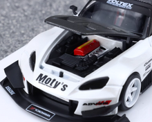 Load image into Gallery viewer, MT 1:64 White JDM S2000 Race Widebody Sports Model Diecast Metal Car New Collection
