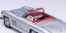 Load image into Gallery viewer, GFCC 1:64 Silver Soft Top 1960 300SL Roadster Sports Model Diecast Metal Car