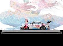 Load image into Gallery viewer, 1:64 T1 Van RWB 964 Dorothy Flatbed Trailer Figure Model Diecast Metal Car New Collection