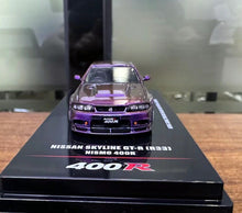 Load image into Gallery viewer, Inno 1:64 JDM Purple HK GTR R33 Nismo 400R Sports Model Diecast Metal Car New