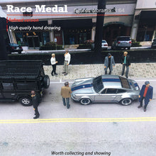 Load image into Gallery viewer, 1:64 Painted Figure Mini Model Miniature Resin Diorama Sand Suit Jacket Coat Man