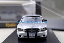 Load image into Gallery viewer, Rollin 1:64 2008 Silver Charger Police Muscle Model Diecast Metal Car New Collection