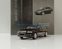Load image into Gallery viewer, Masdi 1:64 Black A6L C6 Classic Sedan Sports Model Diecast Metal Car New Collection
