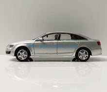 Load image into Gallery viewer, Masdi 1:64 Silver A6L C6 Classic Sedan Sports Model Diecast Metal Car New Collection