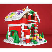 Load image into Gallery viewer, 323PCS MOC Christmas Gingerbread House Pen Holder Container Model Toy Building Block Brick Gift Kids Compatible Lego