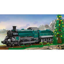 Load image into Gallery viewer, 1031PCS MOC Retro Steam Train Track Scene Model Toy Building Block Brick Gift Kids Compatible Lego