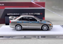 Load image into Gallery viewer, MH 1:64 Silver Lancer Evolution EVO IV 4 Sports Model Diecast Metal Car New Collection