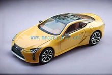 Load image into Gallery viewer, Masdi 1:64 Yellow 2020 LC500h Coupe Sports Model Diecast Metal Car New Collection