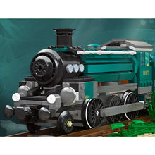 Load image into Gallery viewer, 1031PCS MOC Retro Steam Train Track Scene Model Toy Building Block Brick Gift Kids Compatible Lego