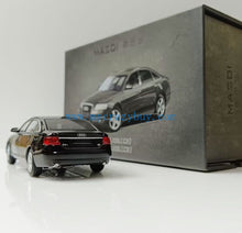 Load image into Gallery viewer, Masdi 1:64 Black A6L C6 Classic Sedan Sports Model Diecast Metal Car New Collection