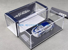 Load image into Gallery viewer, DCM 1:64 NFS Silver Blue M3 GTR E46 Coupe Sports Model Diecast Metal Car New Collection