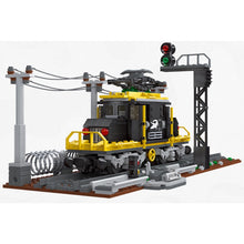 Load image into Gallery viewer, 669PCS MOC Crocodle Locomotive Train Track Scene Model Toy Building Block Brick Gift Kids Compatible Lego