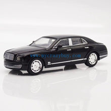 Load image into Gallery viewer, 1:64 Black Mulsanne Sedan Sports Model Diecast Metal Car