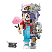 Load image into Gallery viewer, 2273PCS MOC Cartoon Comic Machinery Arale Figure Model Toy Building Block Brick Gift Kids Compatible Lego Display