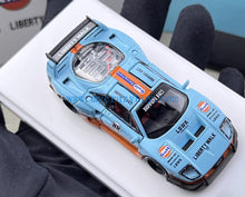Load image into Gallery viewer, DK 1:64 Blue Gulf LBWK F40 Racing Sports Model Diecast Metal Car New Collection