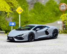 Load image into Gallery viewer, LCD 1:64 Matte Gray Revuelto Racing Sports Model Diecast Metal Car New Collection