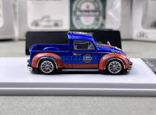 Load image into Gallery viewer, Liberty 1:64 Blue Gulf VW Beetle Pickup Truck Sports Model Diecast Metal Car