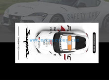 Load image into Gallery viewer, TM 1:64 GR Supra A90 Safety Coupe Figure Sports Model Diecast Metal Car New Collection