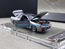 Load image into Gallery viewer, FH 1:64 Gray Skyline GTR R32 S-Tune Nismo Sports Model Diecast Metal Car New Collection