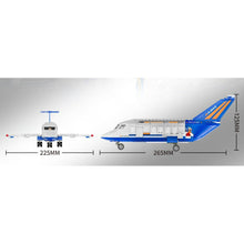 Load image into Gallery viewer, 316PCS MOC City Airliner Air Bus Plane A844 Figure Model Toy Building Block Brick Gift Kids Compatible Lego