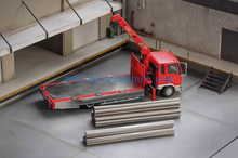 Load image into Gallery viewer, GCD 1:64 Red Fuso Fighter Crane Truck Model Diecast Metal Car New Collection