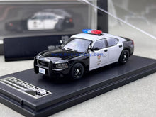 Load image into Gallery viewer, Rollin 1:64 2008 LAPD Charger Police Muscle Model Diecast Metal Car New Collection